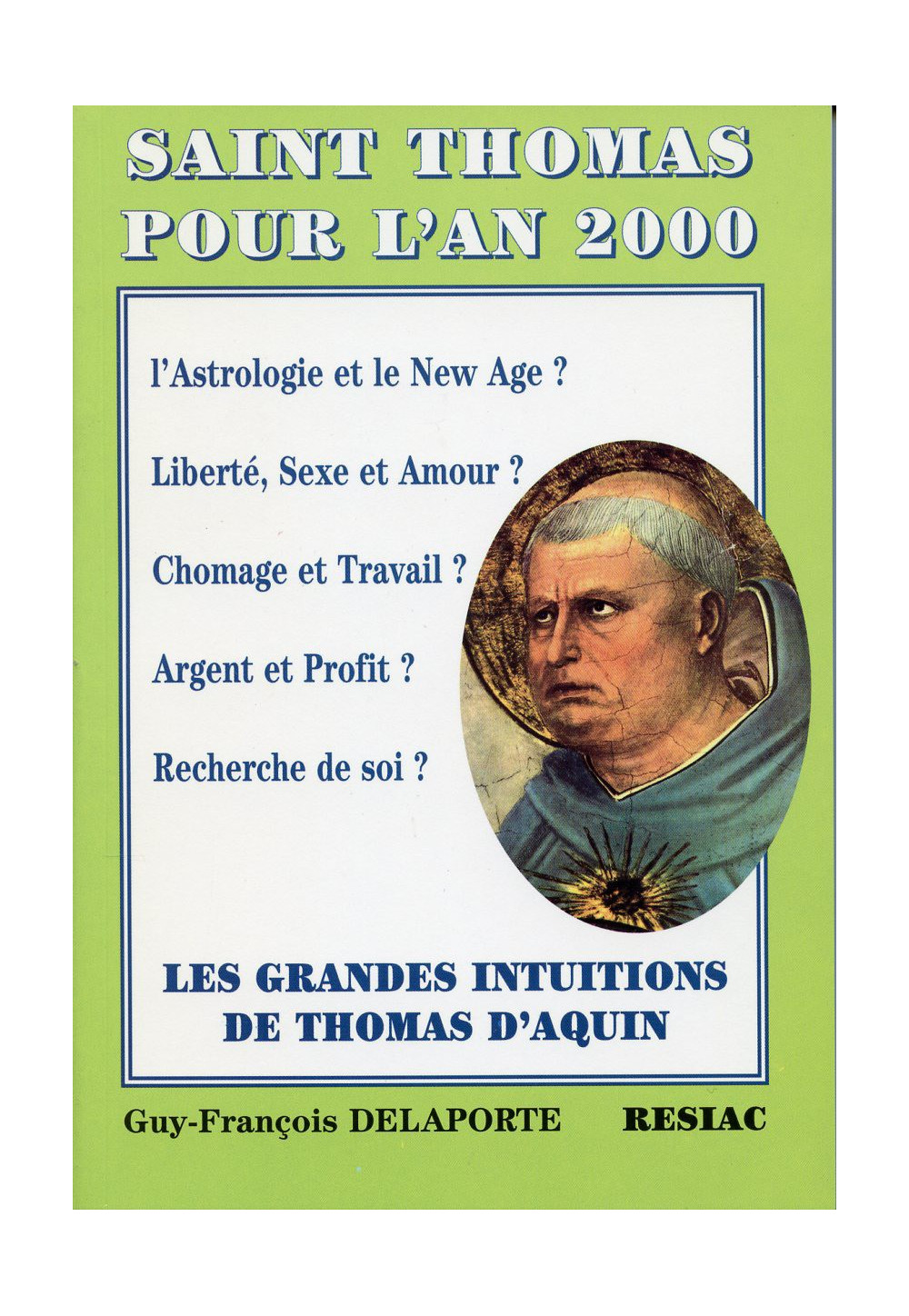 ST THOMAS D AQUIN POUR L'AN 2000