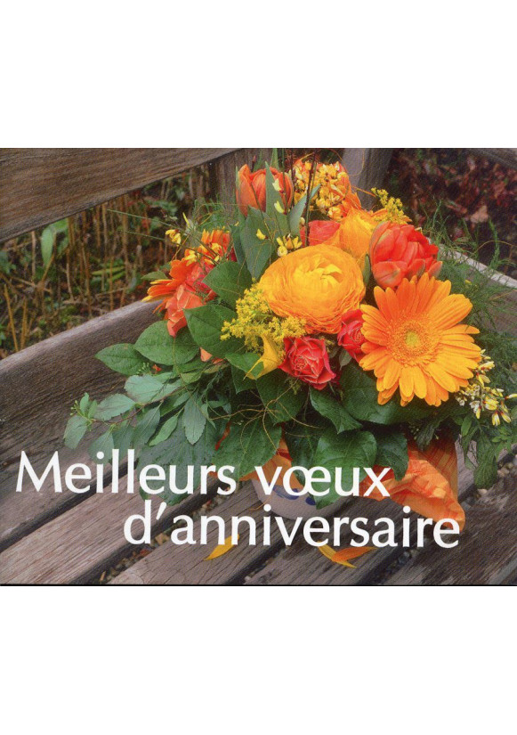 MEILLEURS VŒUX D'ANNIVERSAIRE