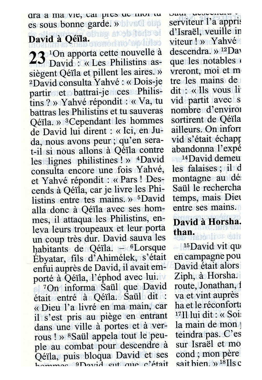 BIBLE DE JERUSALEM 10,5 X 17 cm cartonnée sans étui 