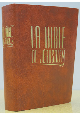 BIBLE DE JÉRUSALEM - COMPACTE - RELUIRE SOUPLE