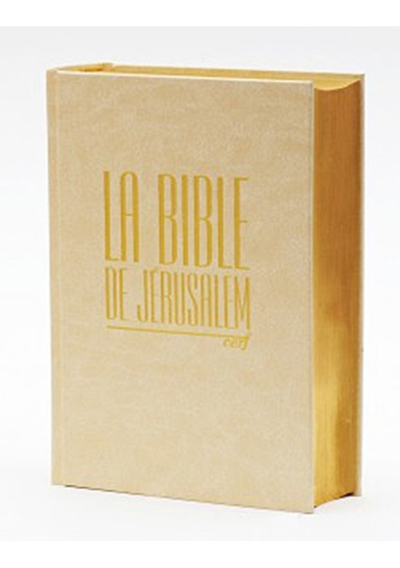 BIBLE DE JÉRUSALEM - COMPACTE - spéciale “Fêtes de la foi”