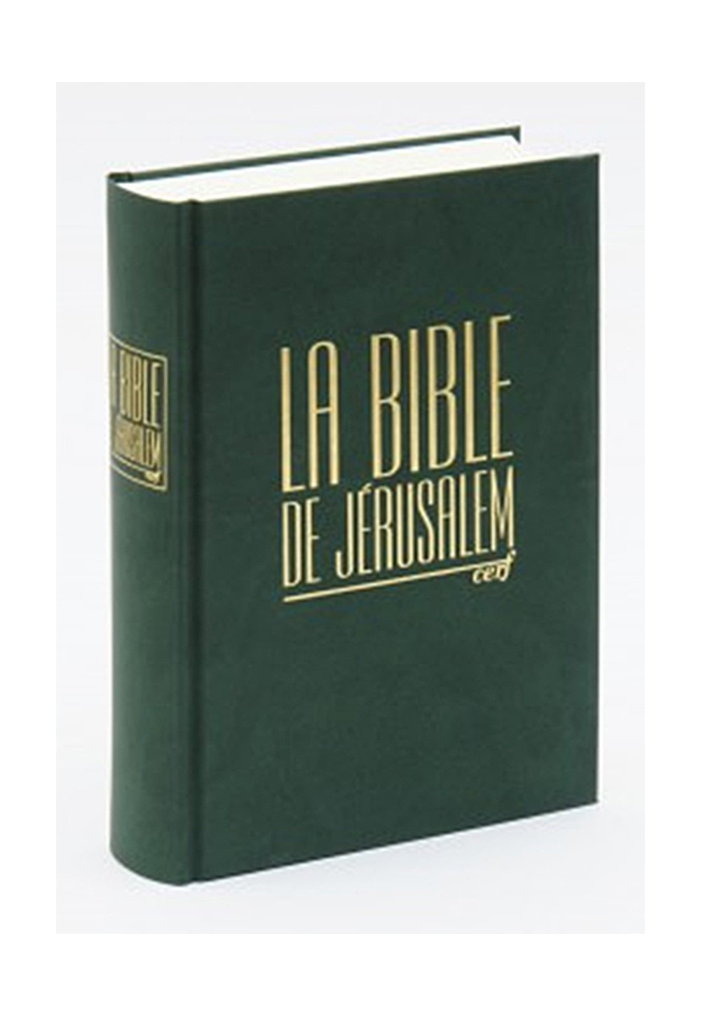 BIBLE DE JÉRUSALEM - COMPACTE - RELUIRE SKIVERTEX VERT