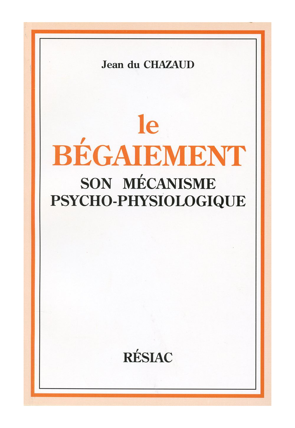 BEGAIEMENT (LE) SON MECANISME ELUCIDE