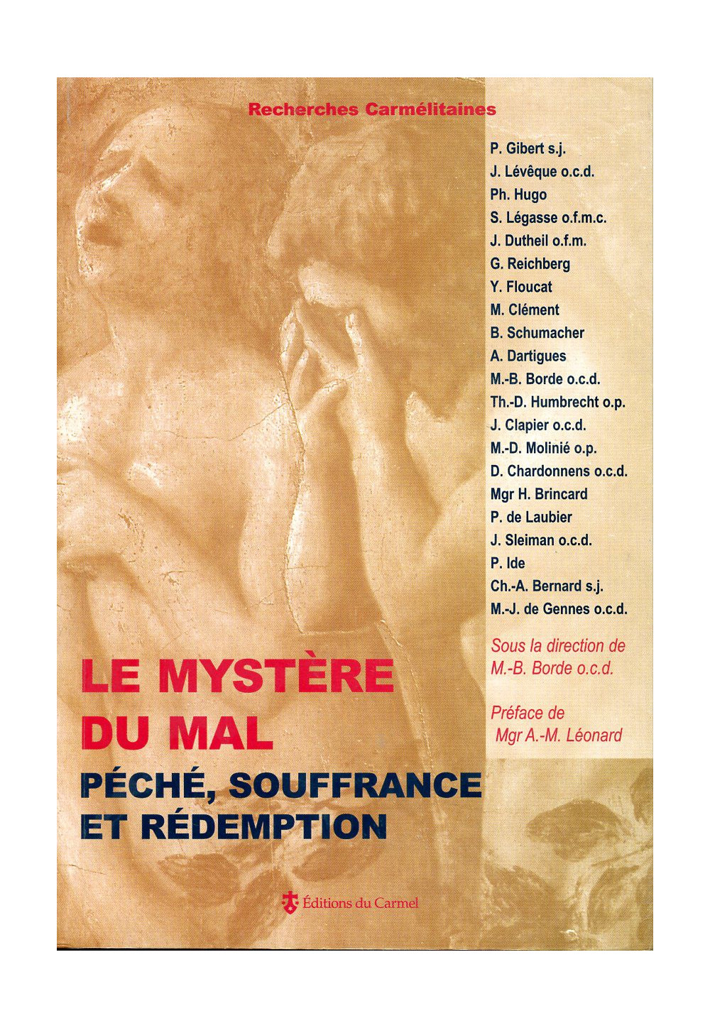MYSTERE DU MAL PÉCHÉ souffrance et rédemption