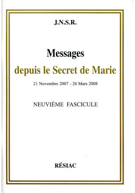 MESSAGES DEPUIS LE SECRET DE MARIE T09