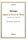 MESSAGES DEPUIS LE SECRET DE MARIE T09