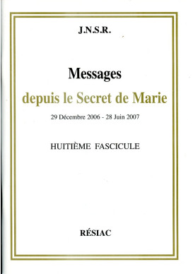 MESSAGES DEPUIS LE SECRET DE MARIE T08