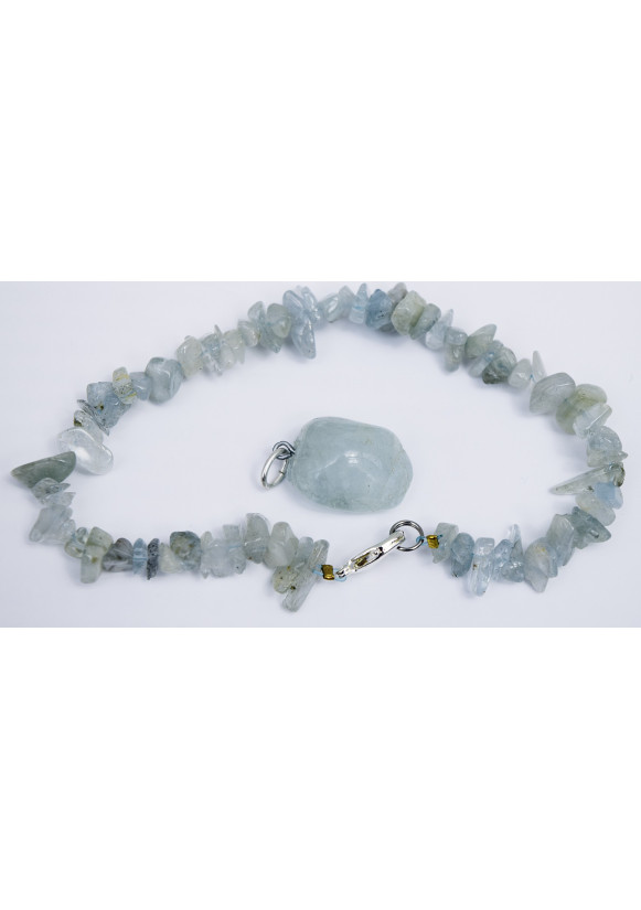 BERYL (aigue marine) PENDENTIF    