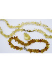 CITRINE JAUNE COLLIER 