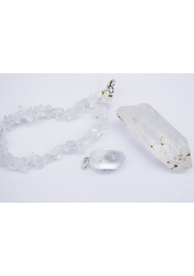 CRISTAL DE ROCHE COLLIER 