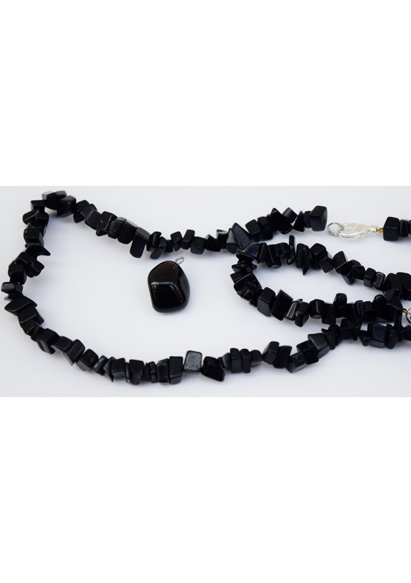 ONYX NOIR COLLIER BAROQUE