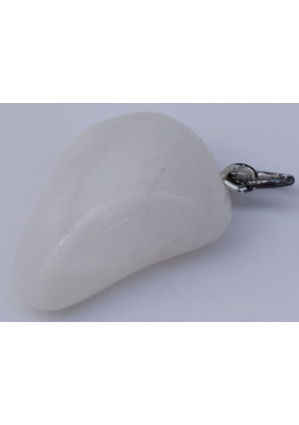 OPALE BLANCHE PENDENTIF