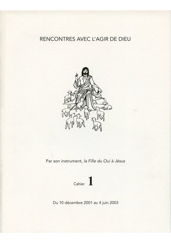 RENCONTRES AVEC L'AGIR DE DIEU - Cahier 1 : 10 DEC 01 AU 4 JUIN 03