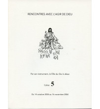 RENCONTRES AVEC L'AGIR DE DIEU - Cahier 5 : 14 OCT 04 AU 16 NOV 04