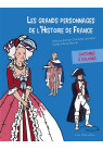 GRANDS PERSONNAGES DE L’HISTOIRE DE FRANCE (LES) à colorier