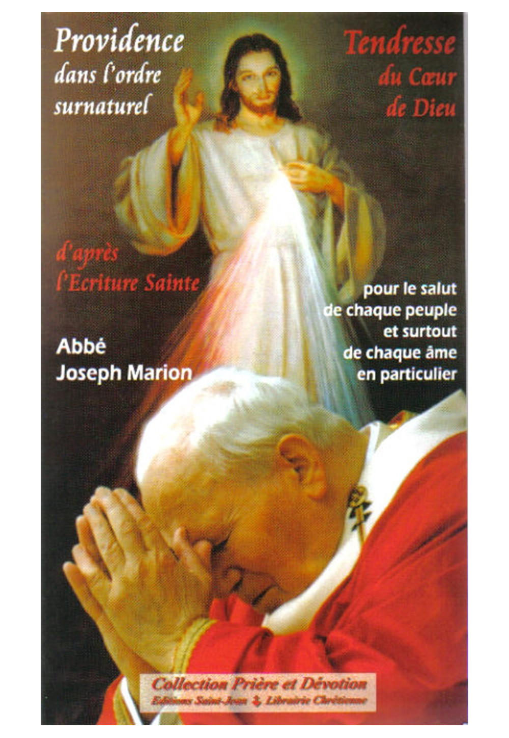 PROVIDENCE DANS L'ORDRE SURNATUREL TENDRESSE
