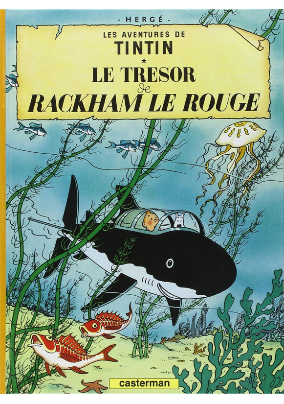 TINTIN ET LE TRESOR DE RACKHAM LE ROUGE