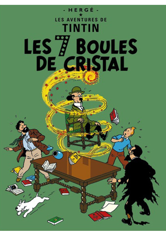 TINTIN ET LES 7 BOULES DE CRISTAL