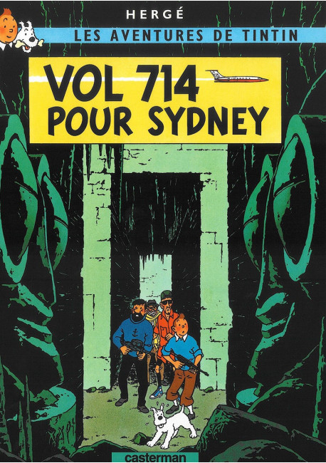TINTIN VOL 714 POUR SYDNEY