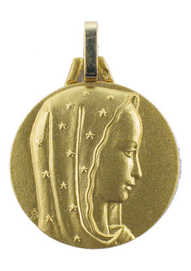 MÉDAILLE VIERGE ÉTOILLÉE