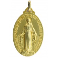 MÉDAILLE VIERGE MIRACULEUSE or