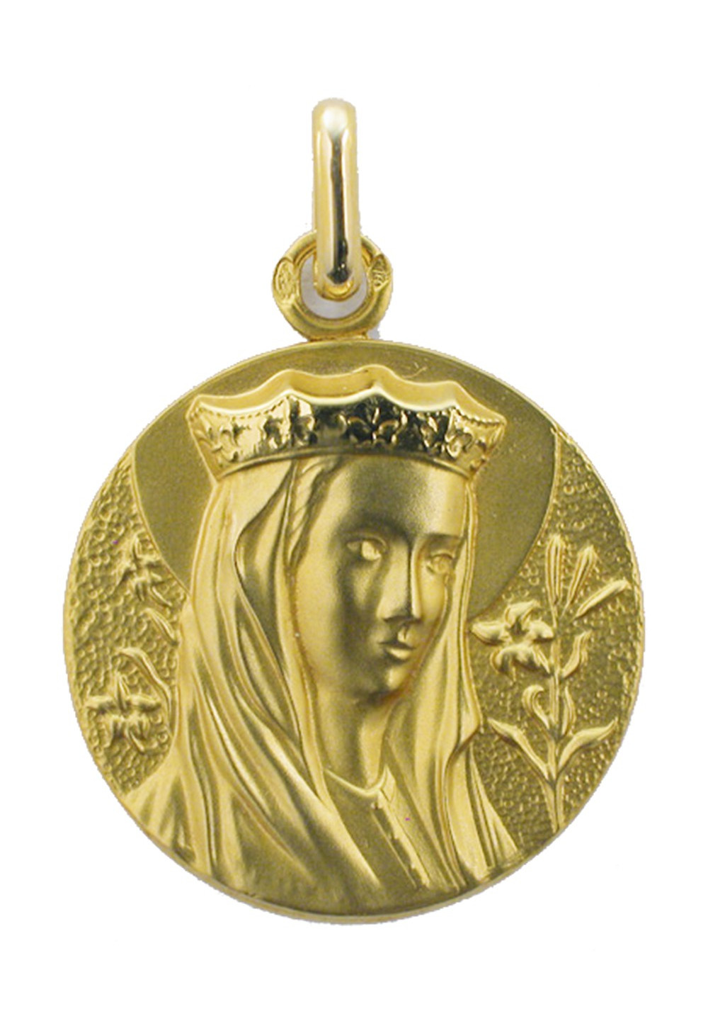 MÉDAILLE VIERGE COURONNÉE
