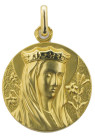 MÉDAILLE VIERGE COURONNÉE