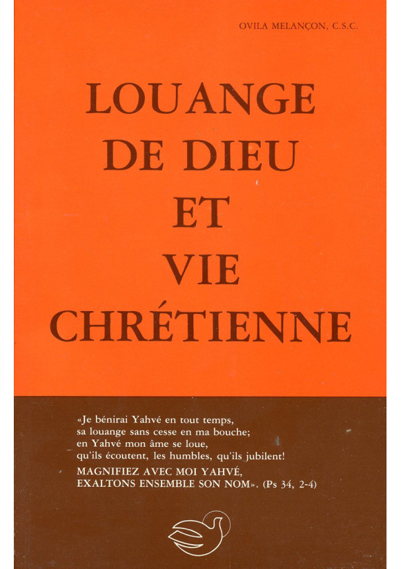 LOUANGE DE DIEU ET VIE CHRETIENNE