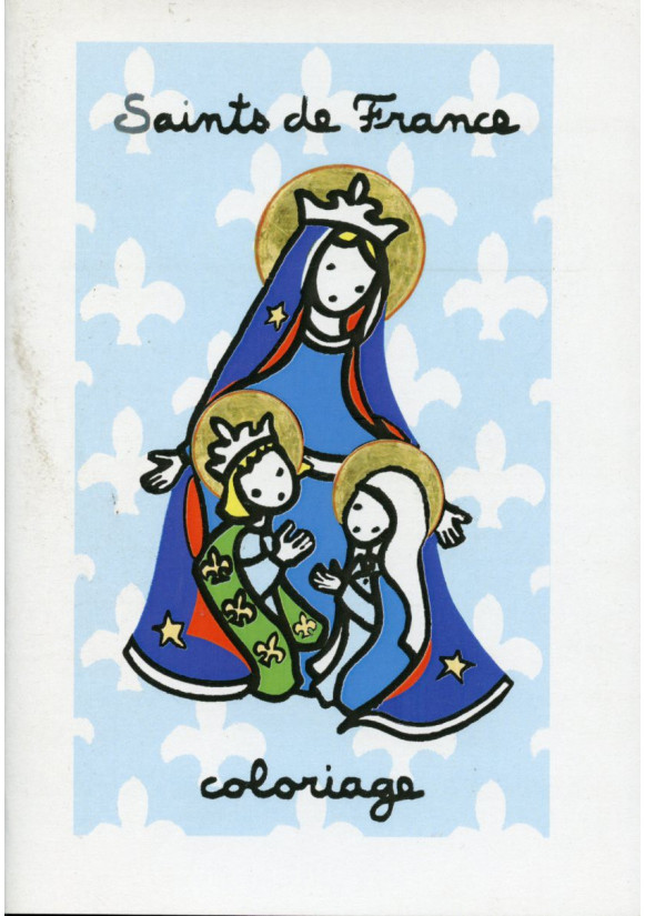 SAINTS DE FRANCE COLORIAGE