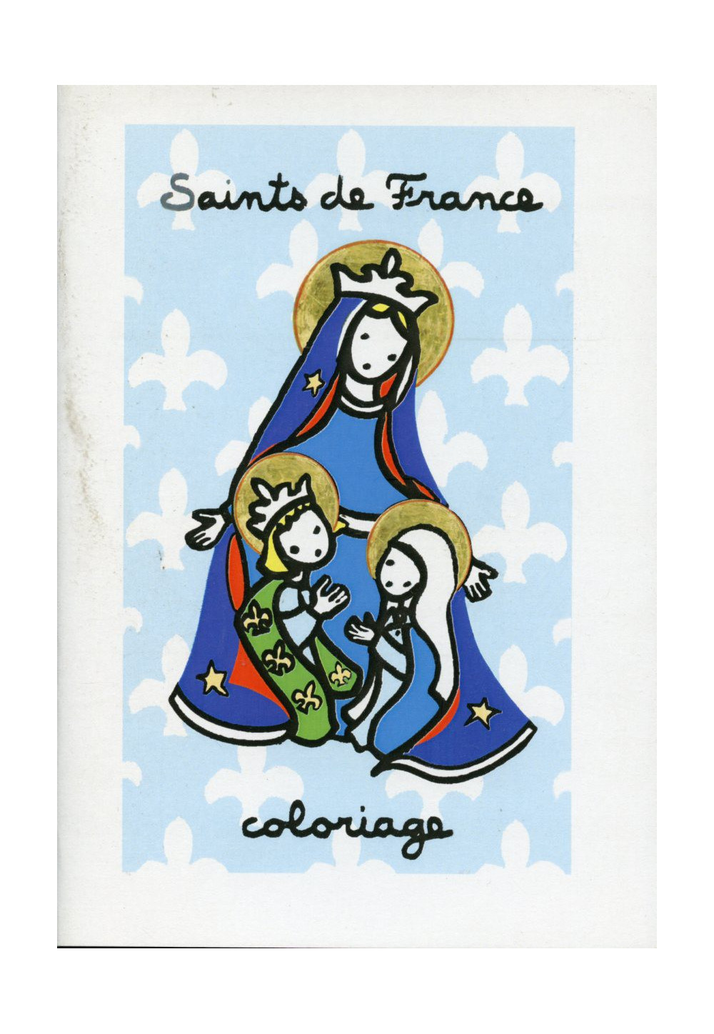 SAINTS DE FRANCE COLORIAGE