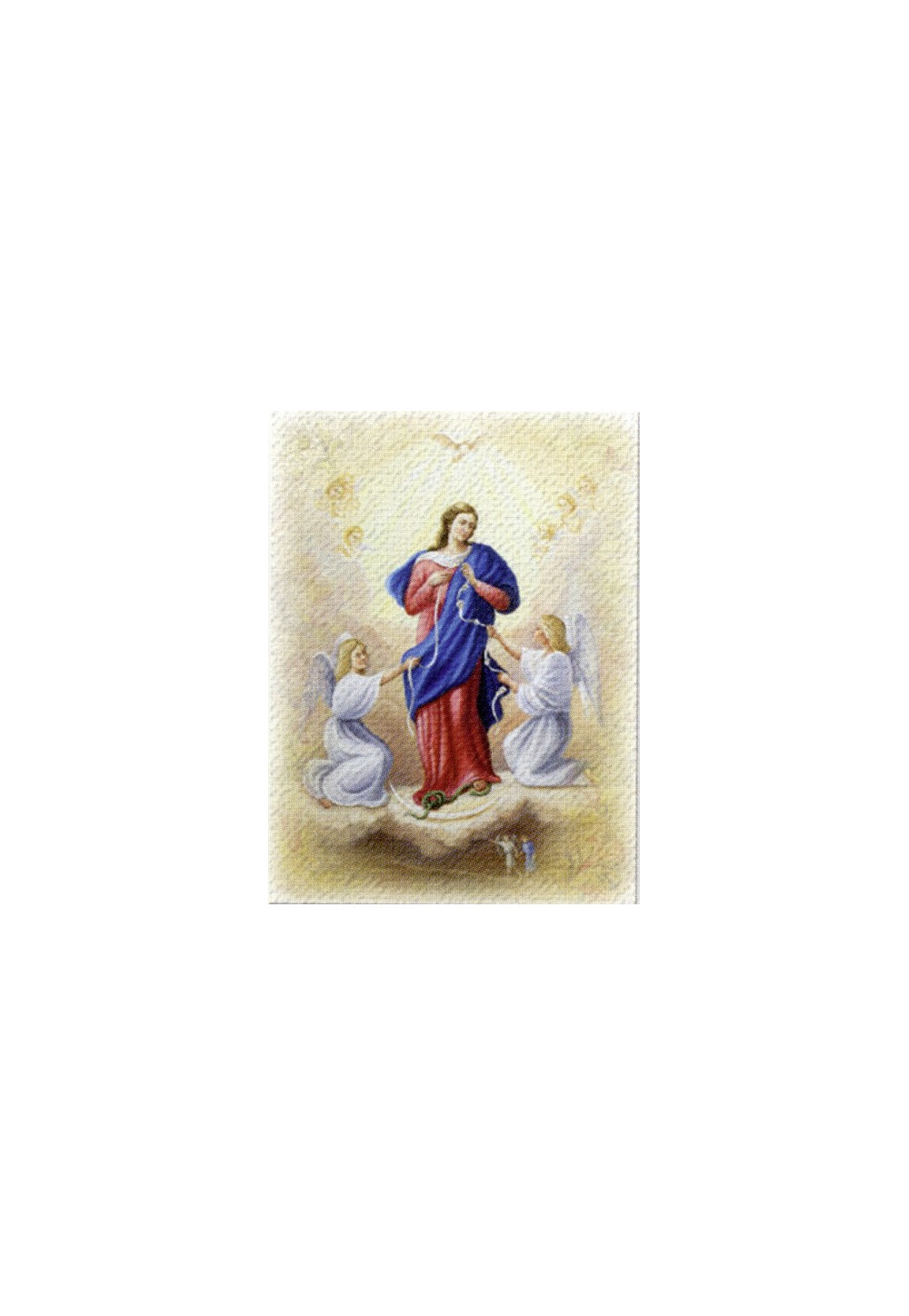 TABLEAU TOILE - MARIE QUI DÉFAIT LES NŒUDS