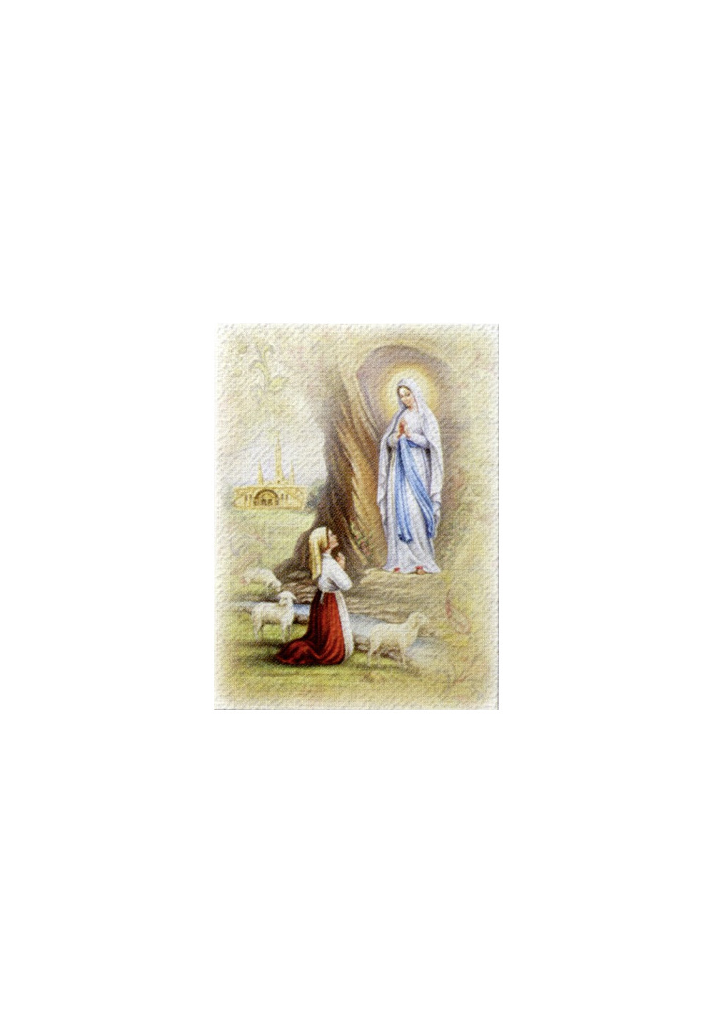 TABLEAU TOILE - LOURDES