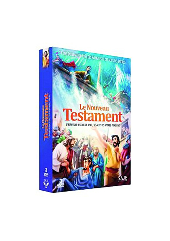 LE NOUVEAU TESTAMENT  COFFRET 3 DVD
