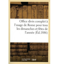 OFFICE DIVIN COMPLET à l’usage de Rome