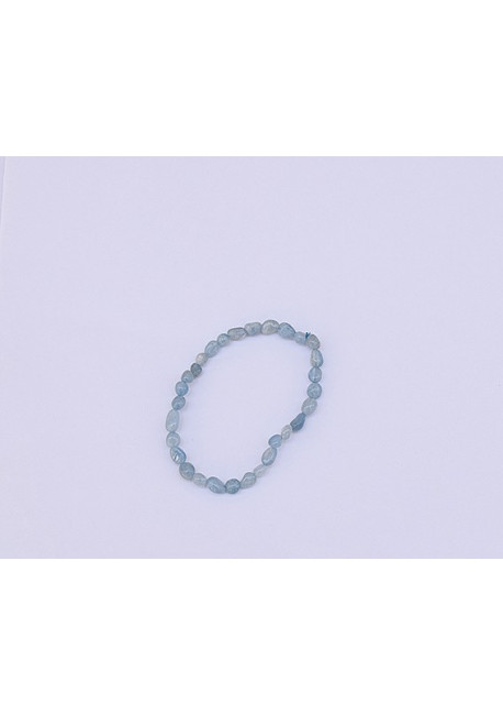 AIGUE MARINE BRACELET 20 CM