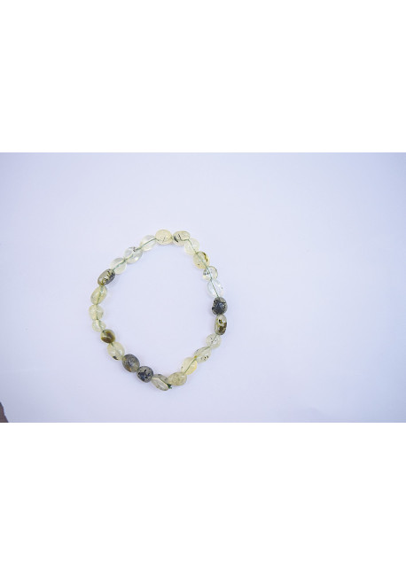 PREHNITE BRACELET 20 CM