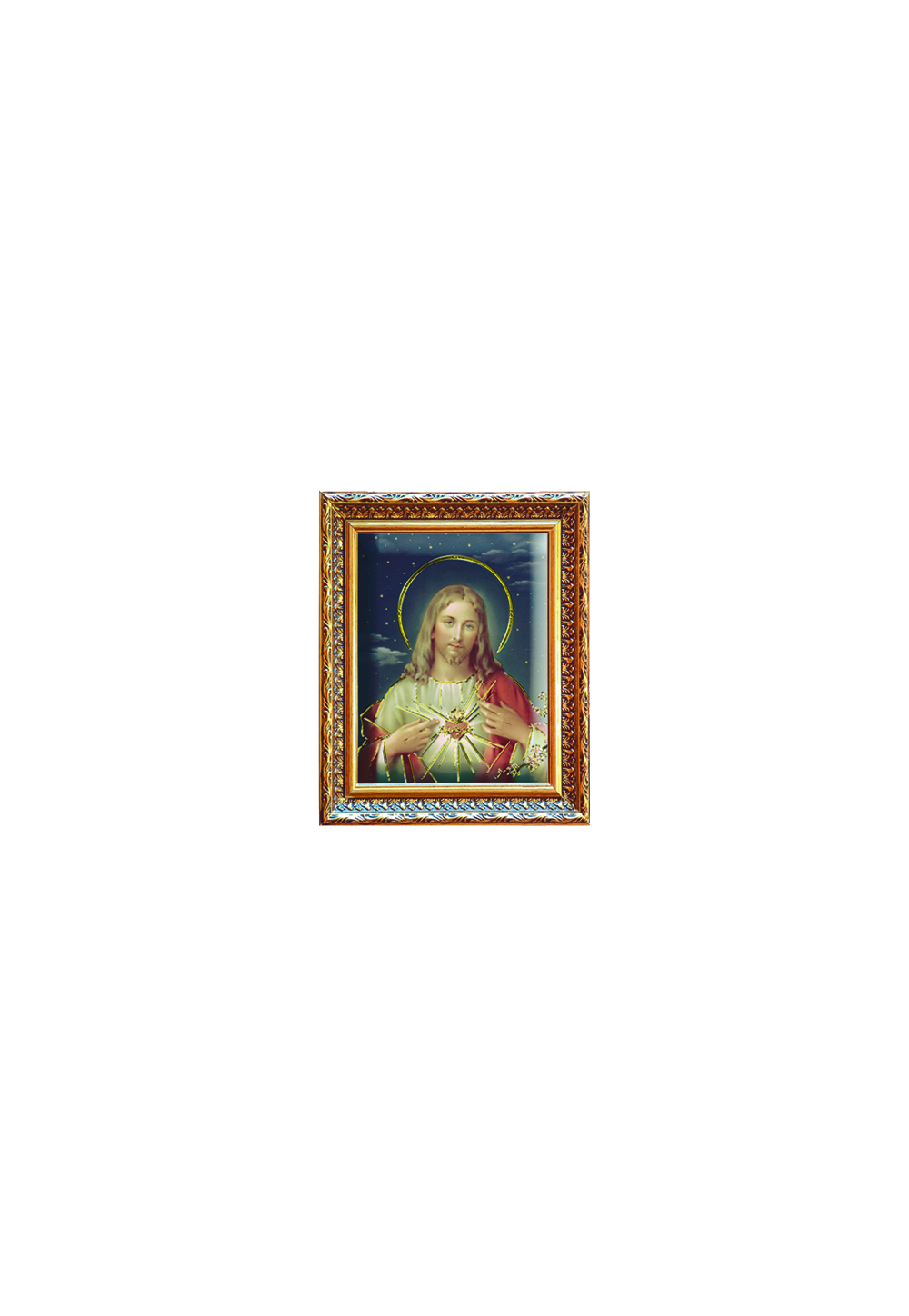 CADRE SACRÉ-CŒUR 27 x 32 cm