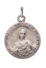 MEDAILLE "O VIERGE SAINTE" en argent véritable