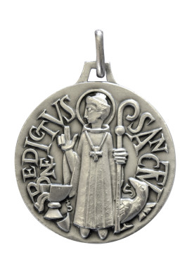 MEDAIL ST BENOIT  Argent