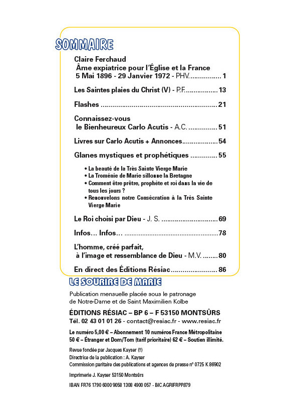 N° 496 JUILLET - AOÛT 2022