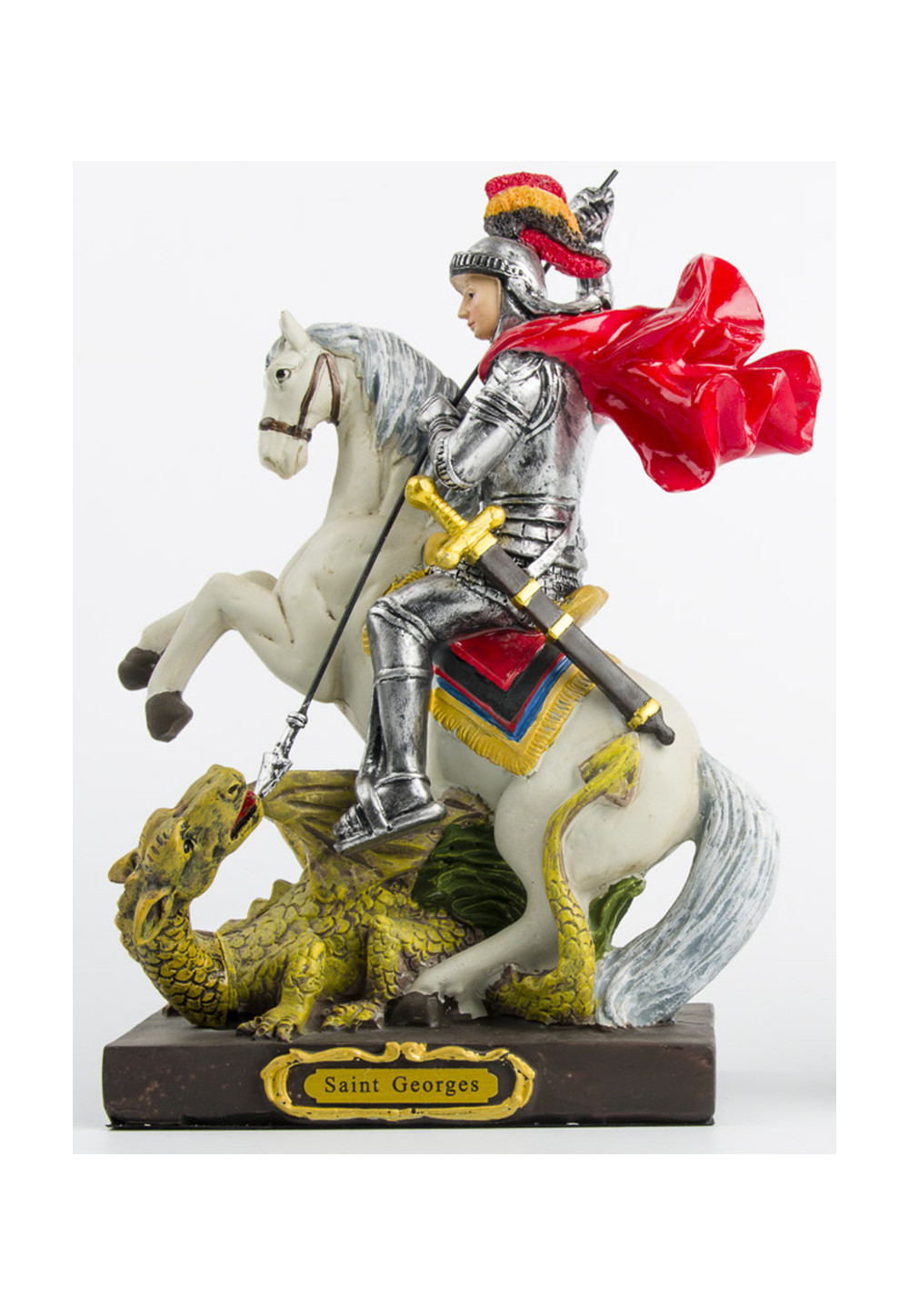 STATUE ST GEORGES 12cm