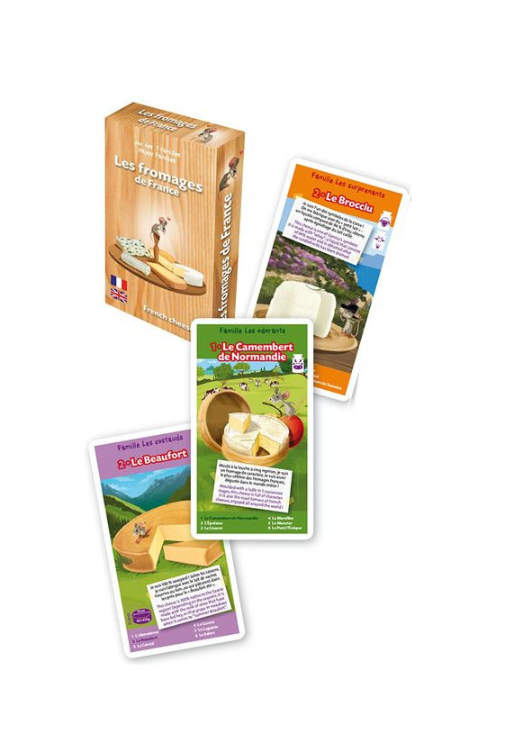 Jeu des 7 familles Fromages de France