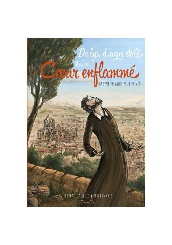De Lys, d’Azur étoilé, et d’un Coeur enflammé