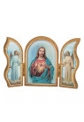 Triptyque Sacré Coeur de Jésus