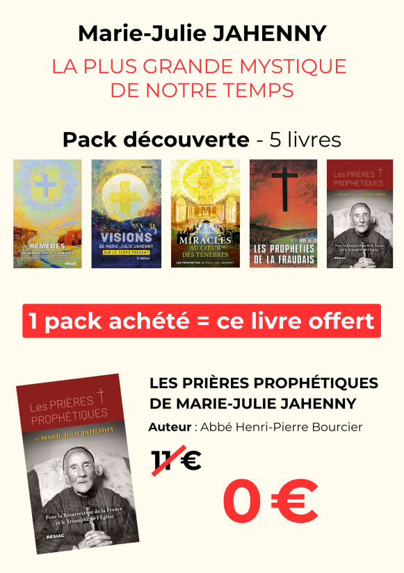 Pack découverte Marie-Julie JAHENNY - 5 livres