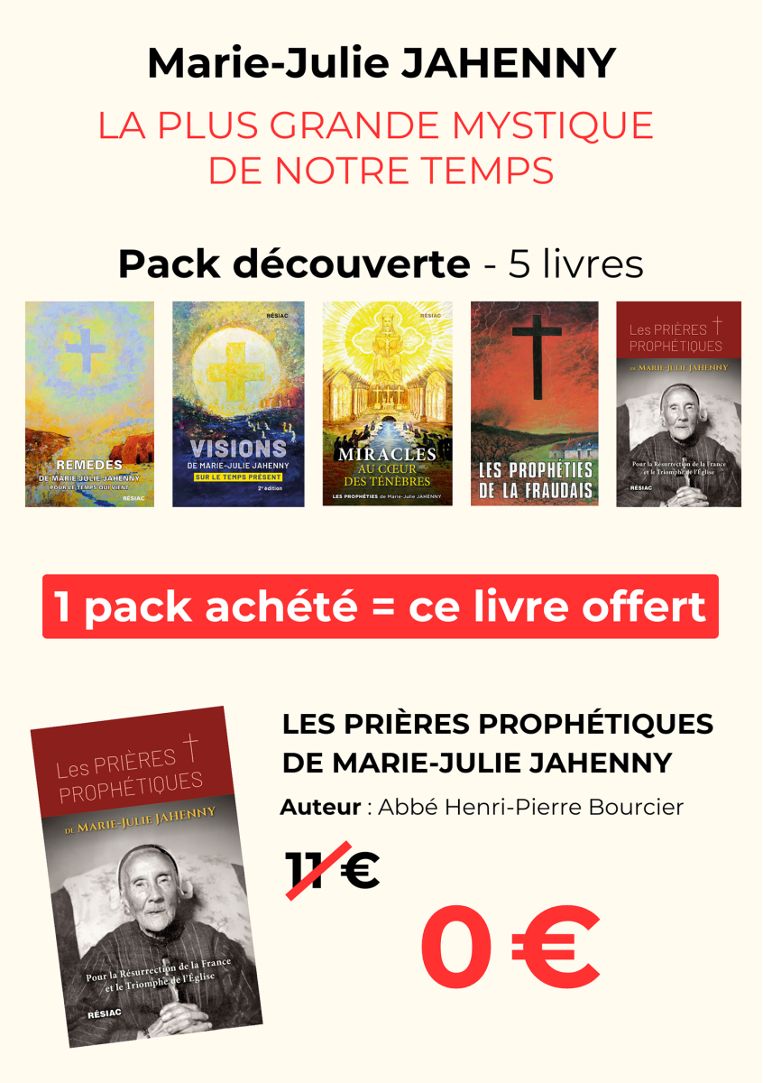 Pack découverte Marie-Julie JAHENNY - 5 livres