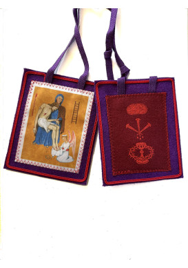 SCAPULAIRE DE BÉNÉDICTION DONNÉ À MARIE-JULIE JAHENNY