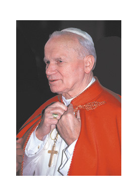 JEAN PAUL II PORTRAIT format 31 x 46 cm