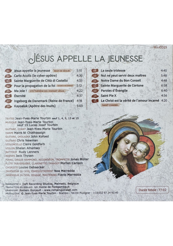 JESUS APPELLE LA JEUNESSE