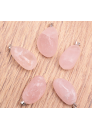 QUARTZ ROSE NATUREL PENDENTIF
